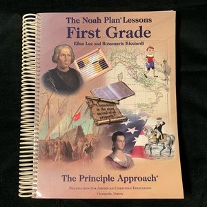 1st Grade Curriculum The Noah Plan Foundation for American Christian Education